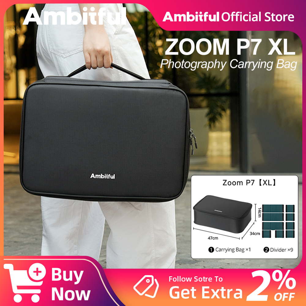 Drone Camera Case - Ambitful ZOOM P7II XL Borsa da