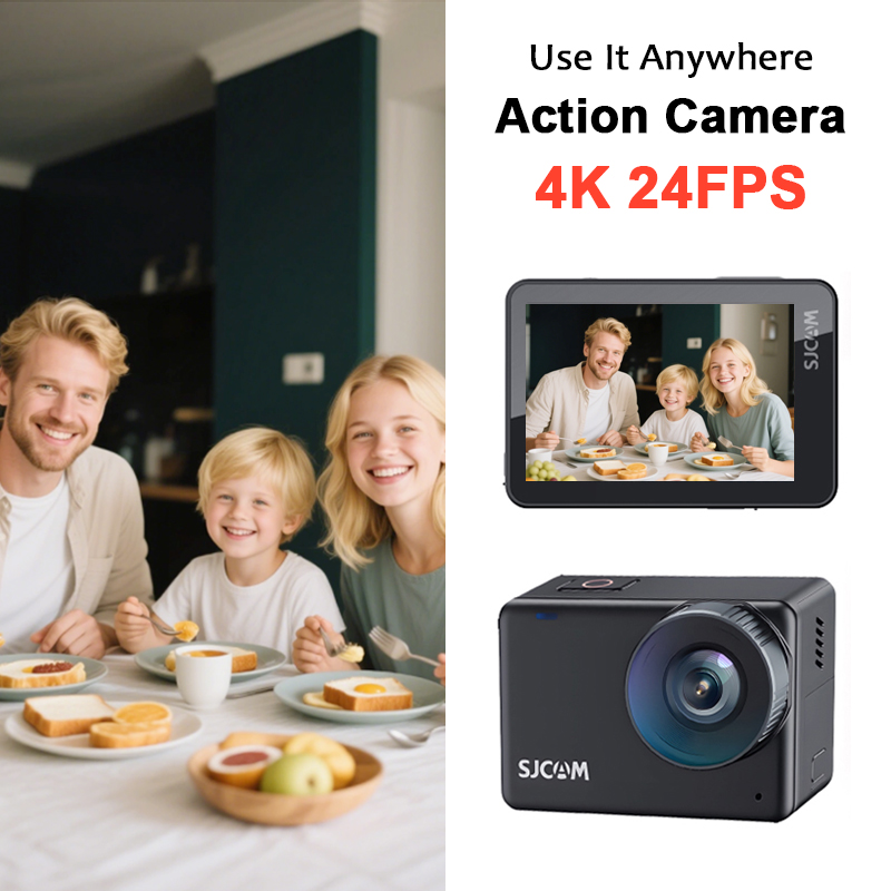 Drone Camera Action - SJCAM SJ10X Action Camera impermeabile Anti-Shake