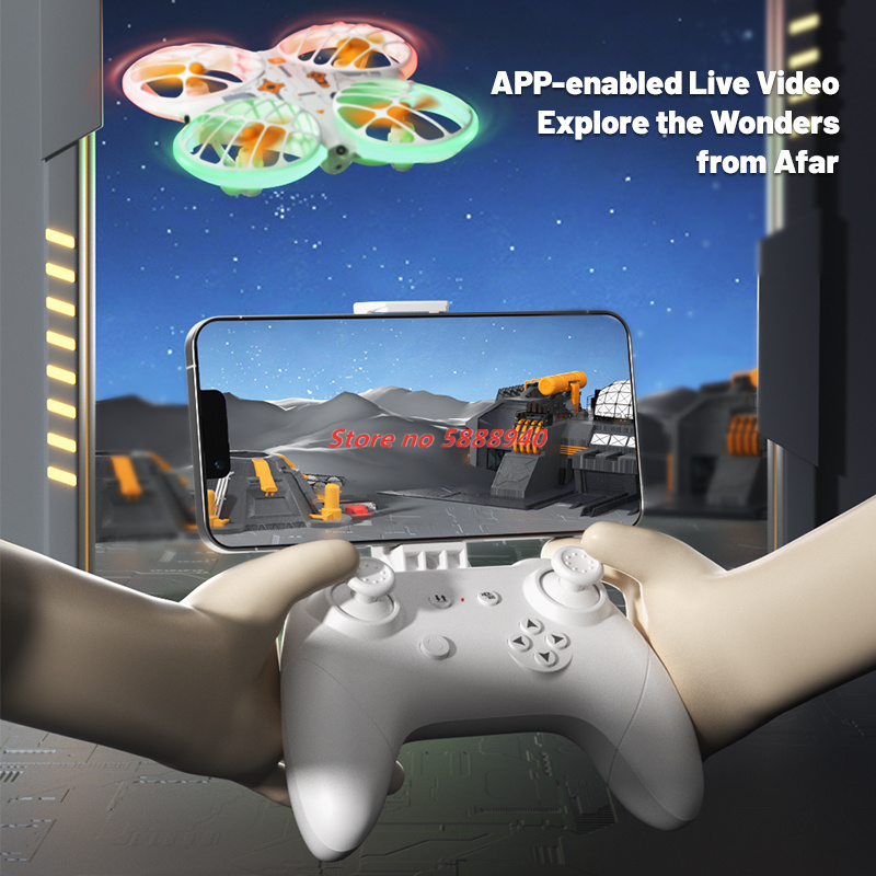 Mini Drone con Luci al Neon, W - Drone Camera Wide Angle recensione e prezzo