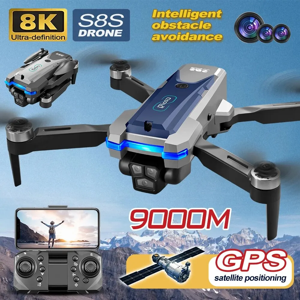 S8S GPS Drone 5G Wifi 8K HD Du - Drone Camera Hd recensione e prezzo